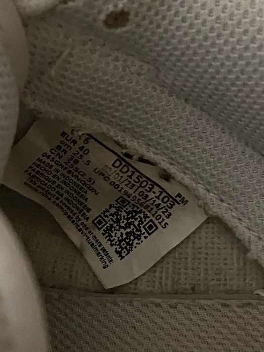 Nike Dunk Low albi, mărime 40 – originali – stare bună