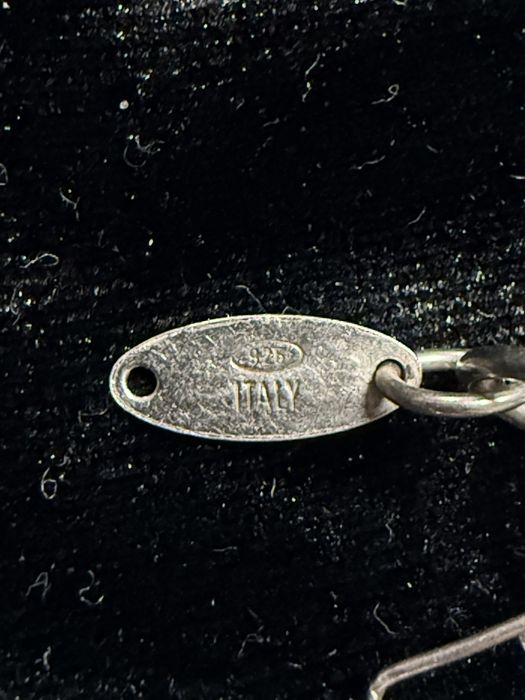 Колие сребърно / Италия