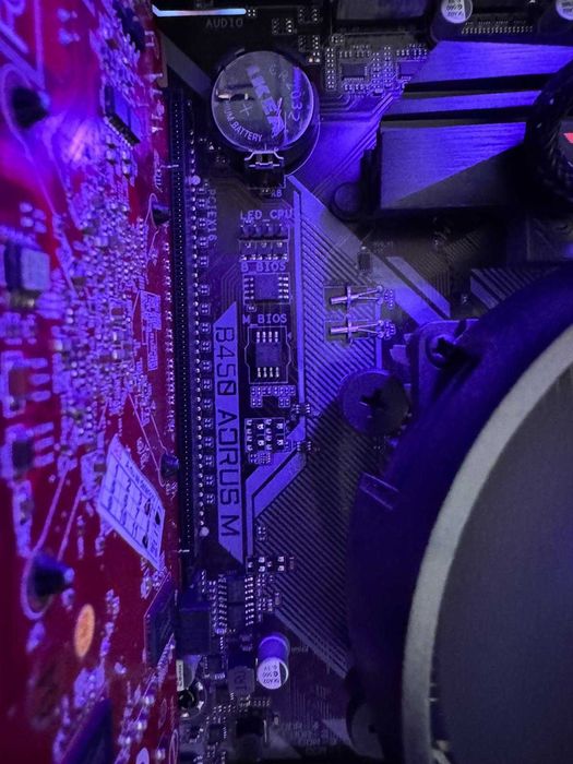 Kit AM4 placa de baza Gigabyte B450 AORUS M + cpu AMD Ryzen 5 1600