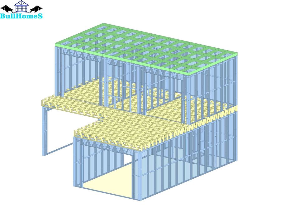 Бунгало,Бунгала,Къщи,Преместваеми,Модулни,Жилищни - 83м²