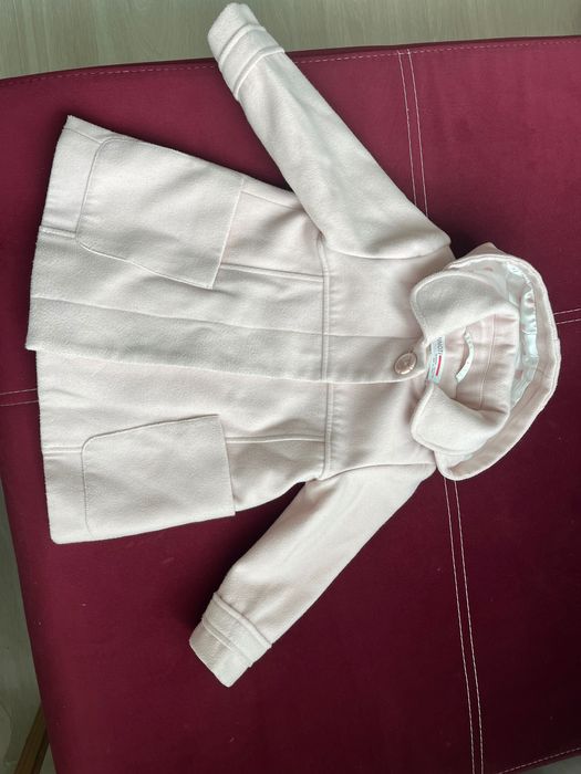 Детско пролетно есенно палто размер 80 - 1 годинка за момиче