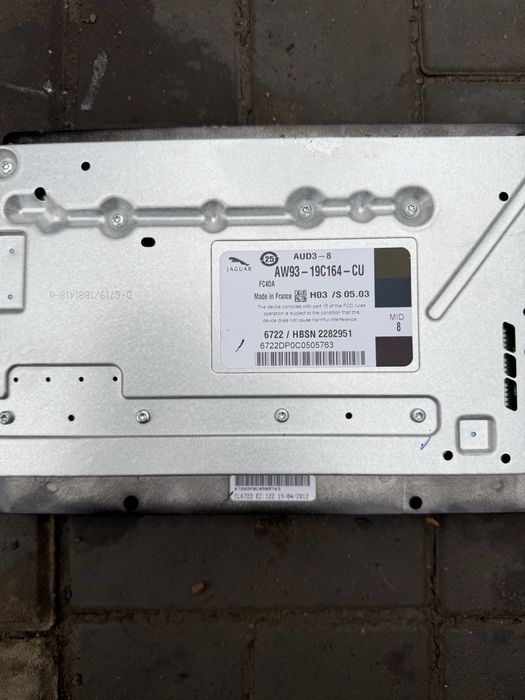 Amplificator audio Jaguar XF X250 Land Rover AW 19C164 CU