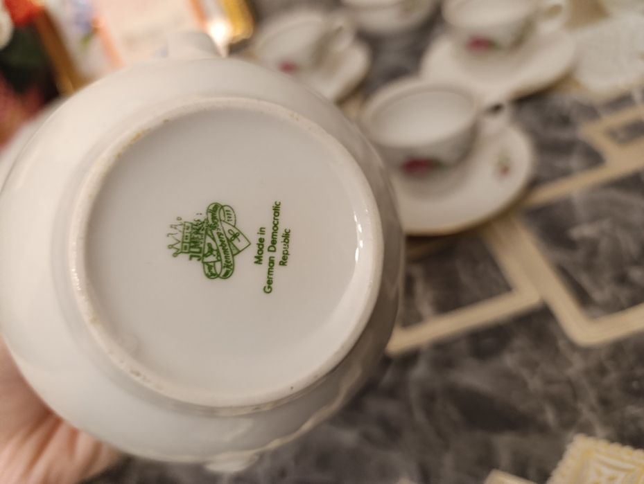 Немецкий кофейный сервиз,старинный,1980