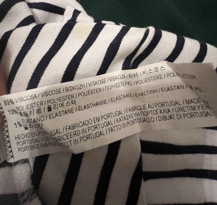 Rochie viscoza, lejera, eleganta, print Marinaresc Pull&Bear