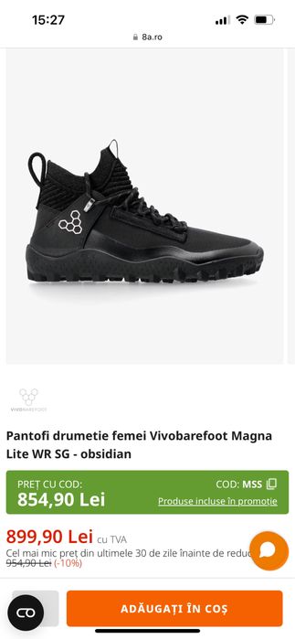 Vivobarefoot ghete Magna hiking 38