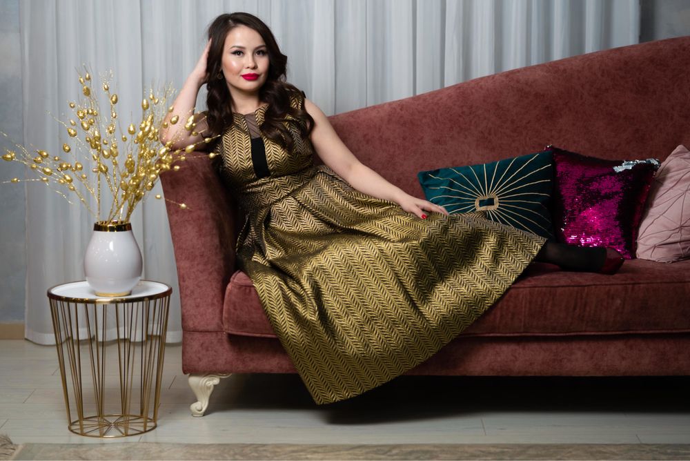 красивое вечернее платье