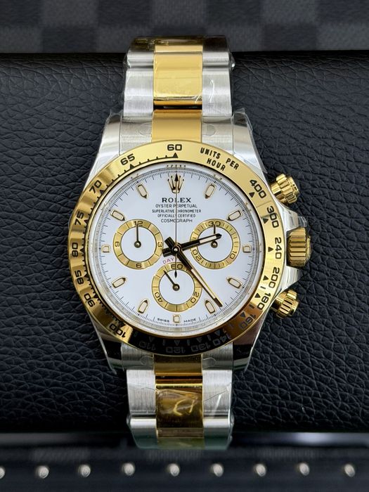 Rolex Daytona Two Tone Whitte