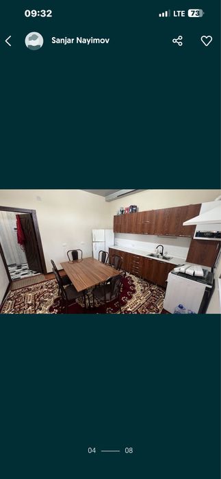 2-xonali uy ijara beriladi