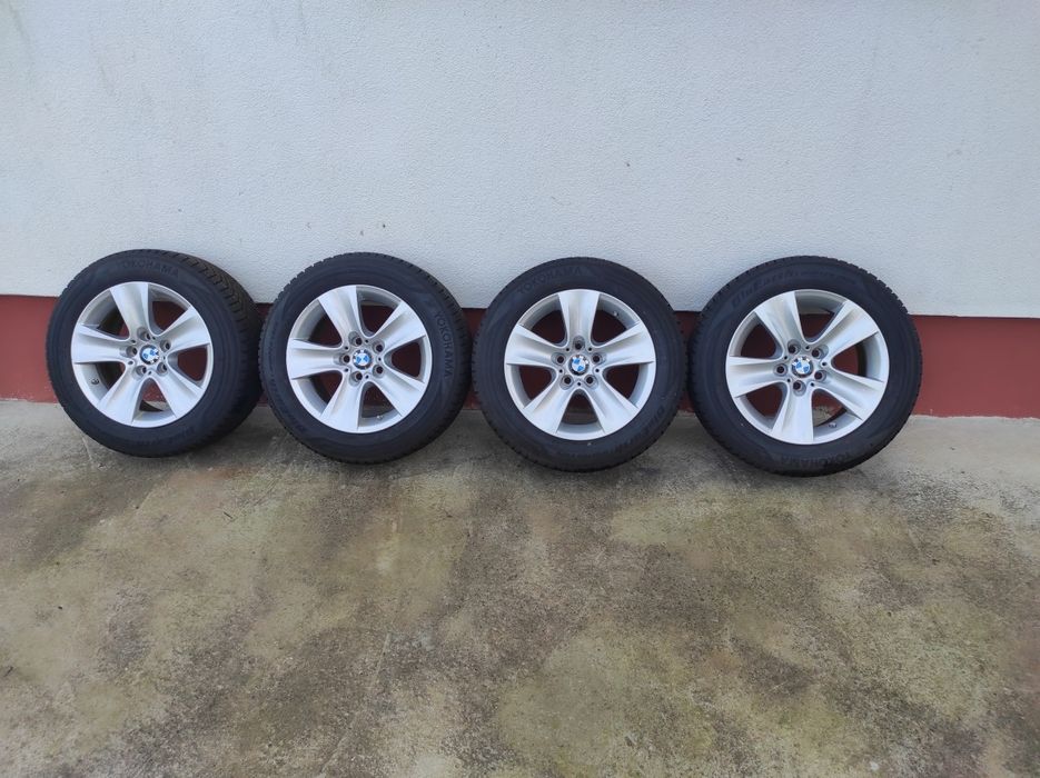 Jante aliaj r 17 BMW anvelope yokohama noi 225/55/17 dot 2022