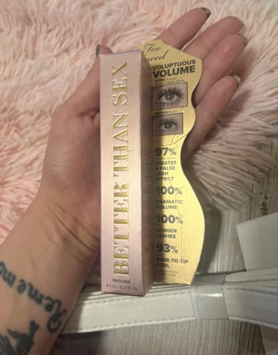 Mascara Too Faced Better Than Sex Original - Full Size 8ml