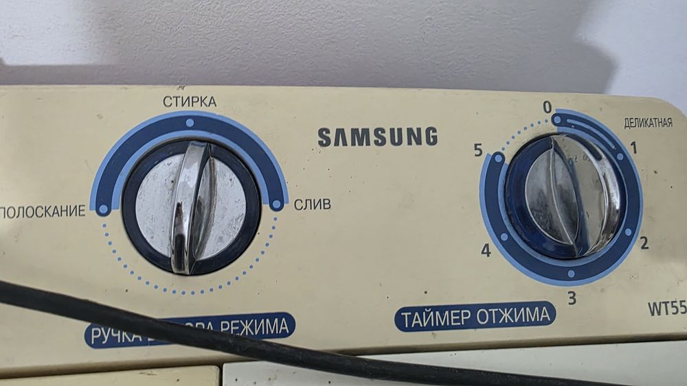 Полуавтомат стиралка Samsung рабочий