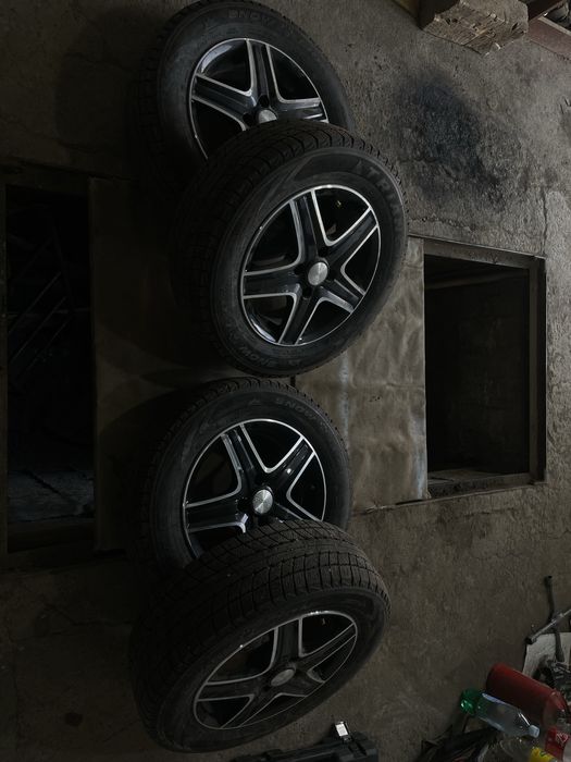 Комплект дисков с резиной липучка