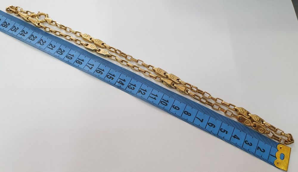 Lanț bărbătesc din aur de 14K – aprox. 54 cm – 11,99 g