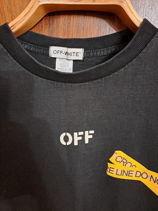 Tricou Camasa Off White original M