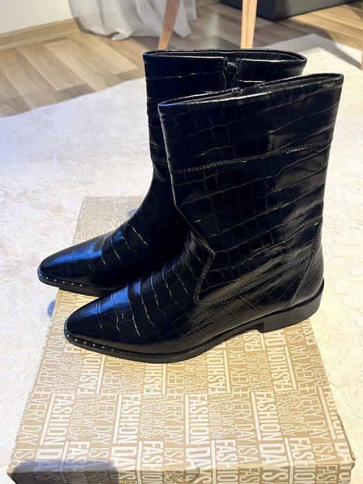 Кожени боти Scotch & Soda 40 номер нови