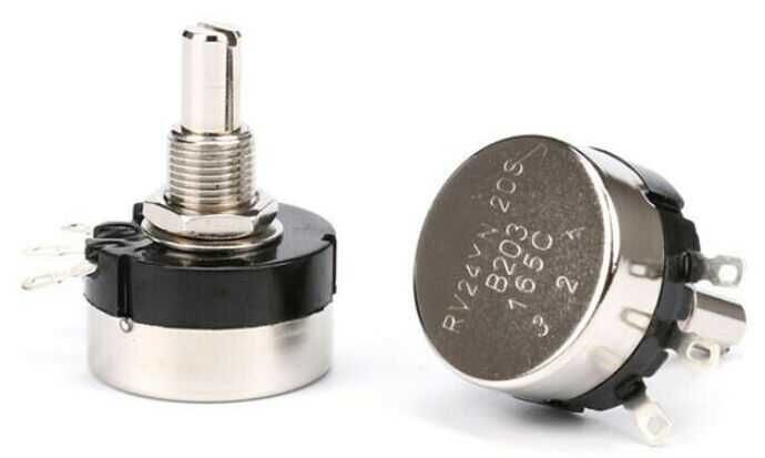 Potentiometru RV24YN20S 5K, 10K, 20K 100K (104) ohm. RVQ24YN03. Nou