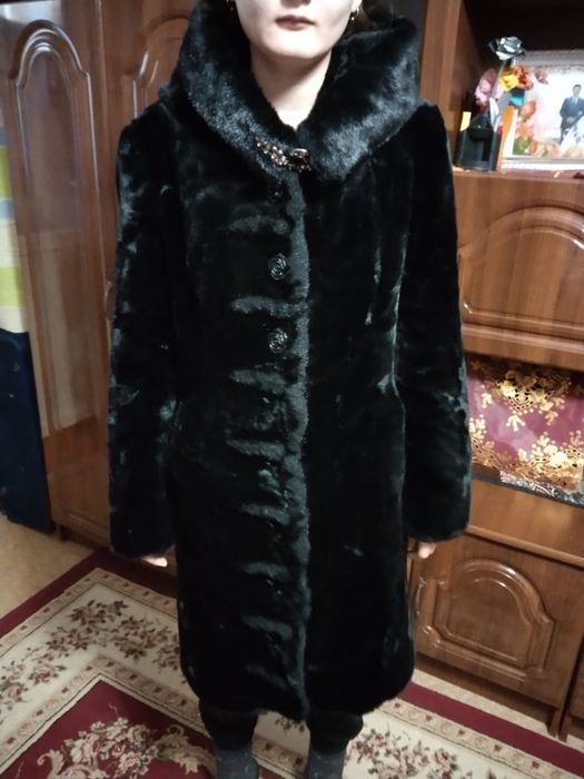 Шуба мутон 44-46 размер М
