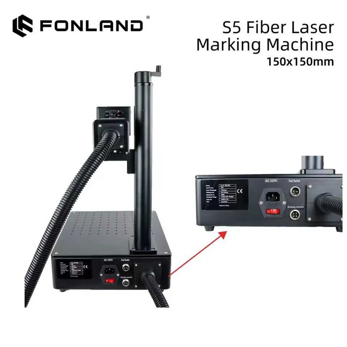Fiber Laser 1064nm 20W 30W 50W 6200лв лазер лазерно гравиране маркиран