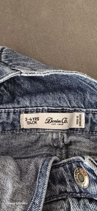 Детско дънково гащеризон че за момиче