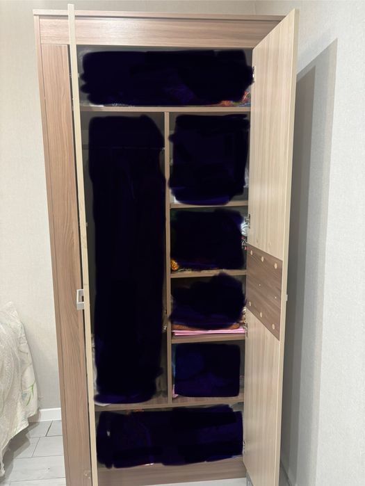 Продам двухстворчатый шкаф бу