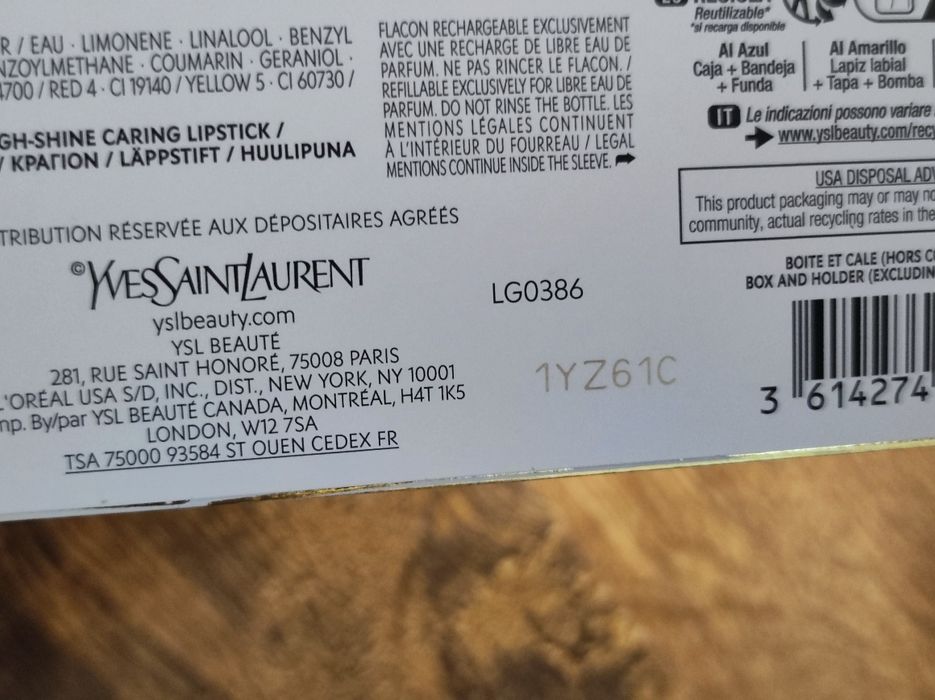 Cutie cadou YSL nouă