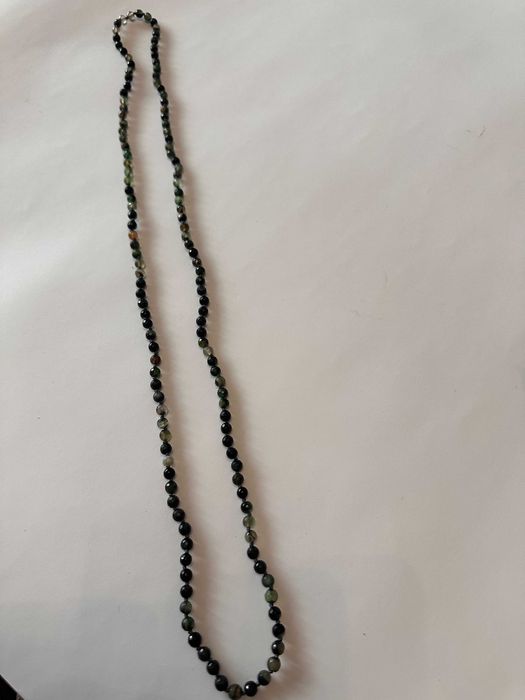 Колие естествени камъни Жадеит/Jadeite