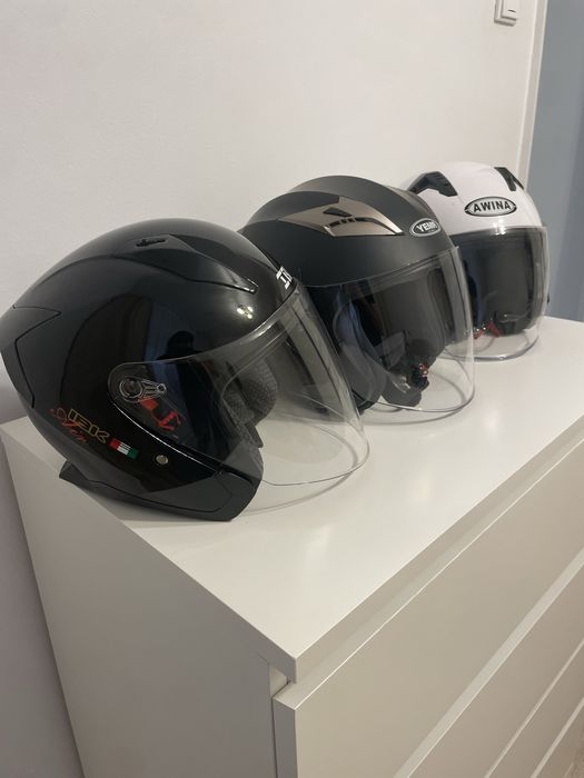 Vand Casti Moto Open Face marimea XL si L,stare foarte buna