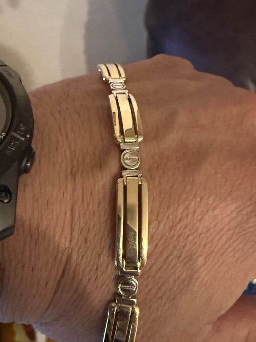 Златна гривна унисекс НОВА!