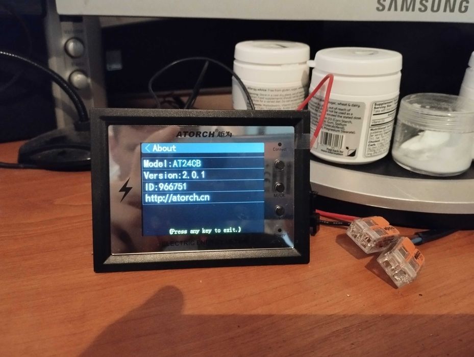 Електромер AT24CB + bluetooth