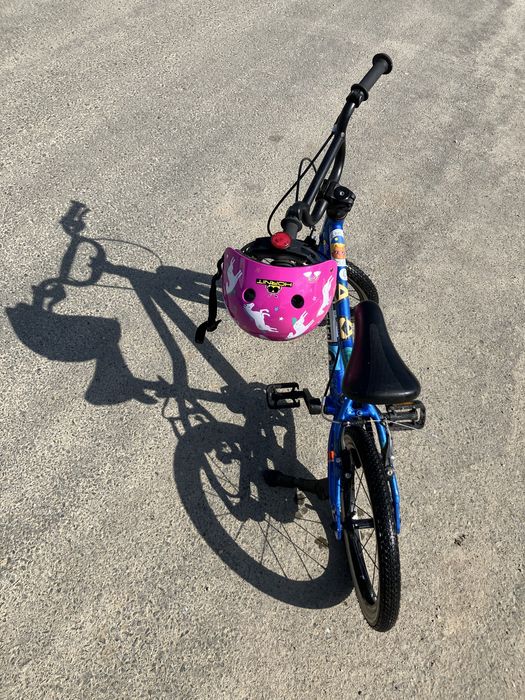 **Bicicletă pentru copii Academy Grade 3 Belt - 16" Albastră**