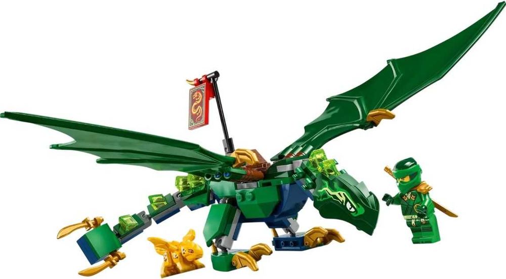 LEGO Ninjago 71829 Зеленият горски дракон на Лойд