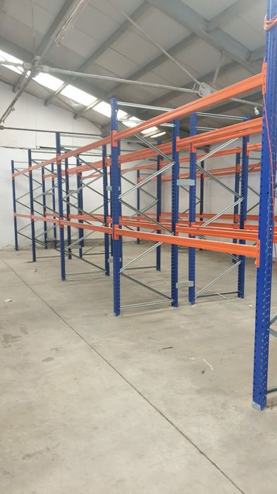 Rafturi metalice, premium reglabile
Depozitare manuala
Depozit paleti