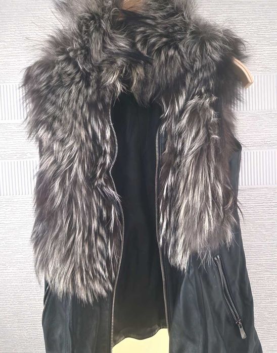 Елек лисица и ест.кожа