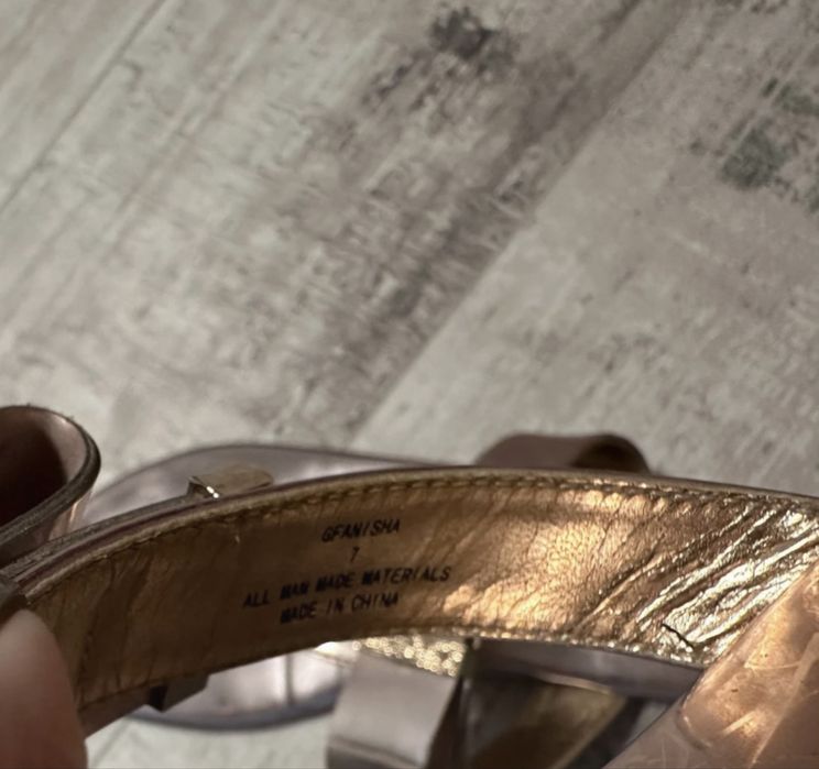 Flip flops roz cu funda Guess