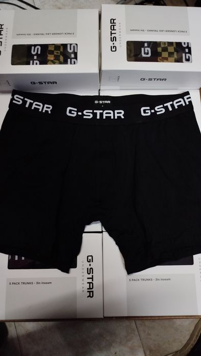 3 броя ОРИГИНАЛНИ боксерки G-Star Raw S , M , L , XL , XXL нови мъжки