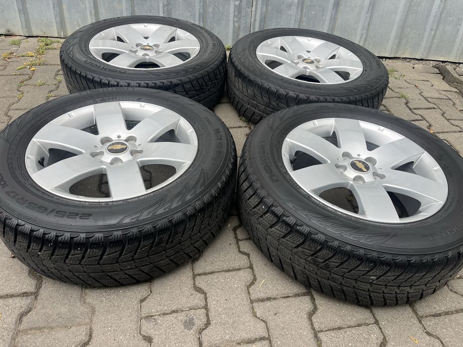 Jante 5x114.3mm. anvelope iarna 225/65 R17, Nissan Hyundai Kia Renault