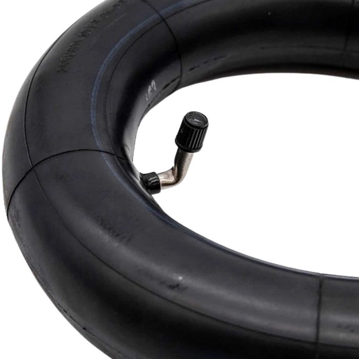 Naton.ro Camera 10x3, 255x80, 80/65-6 cu valva indoita la 90 de grade pentru trotinete electrice Kukirin G3 Pro, Kukirin M4/M4 Pro, Kugoo M4/M4 Pro