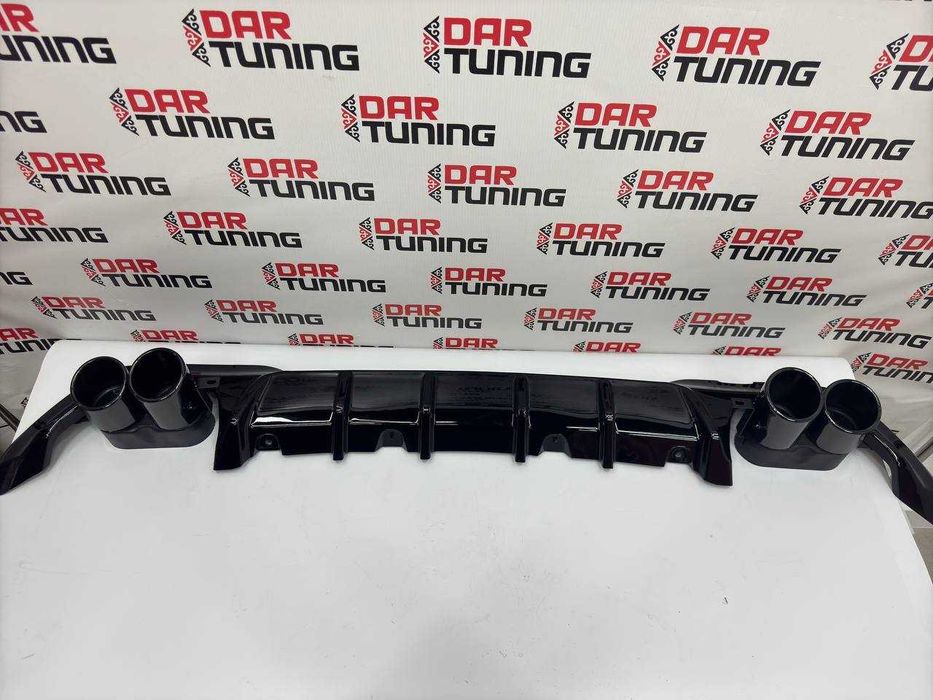 Диффузор с насадками BMW G20 sport pro