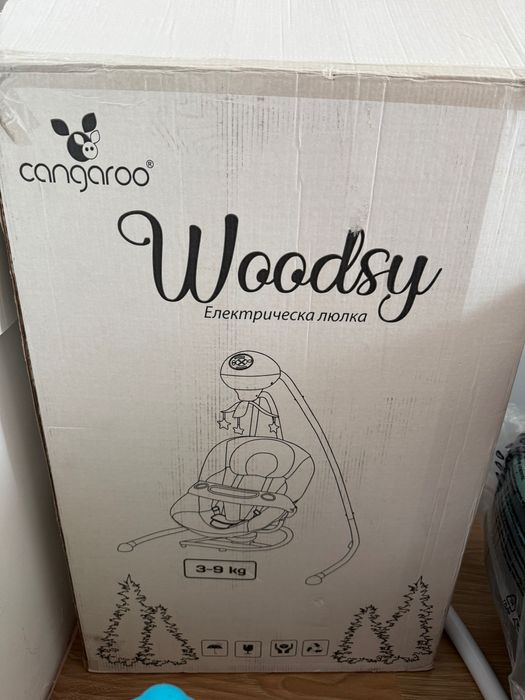 Електрическа люлка/шезлонг cangaroo woodsy