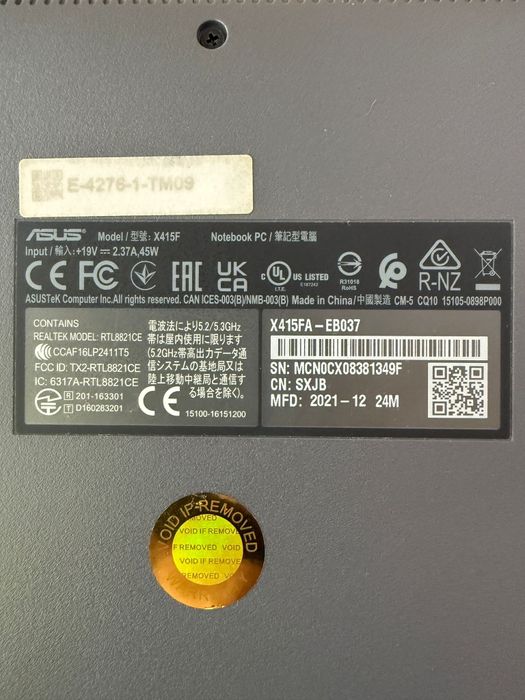 Asus X415F Amanet BKG