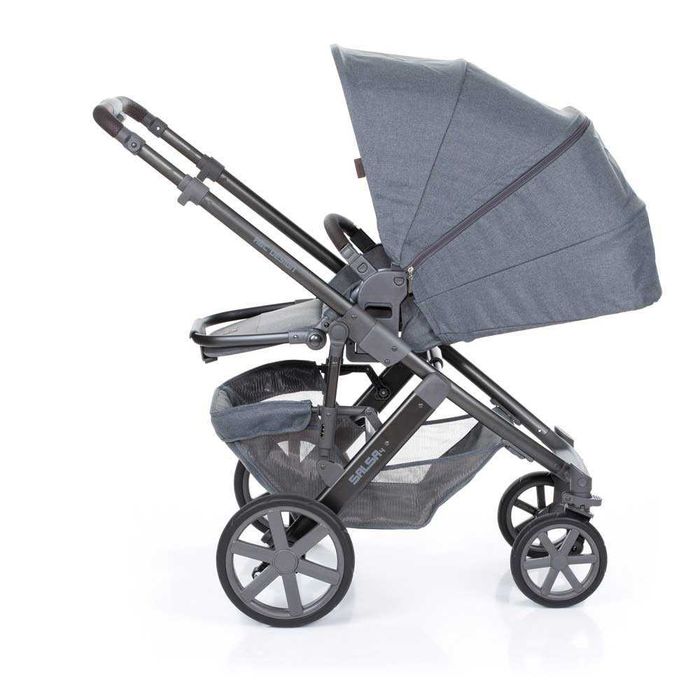 Като нова! Бебешка количка ABC Design Salsa 4 + столче (кош) за кола