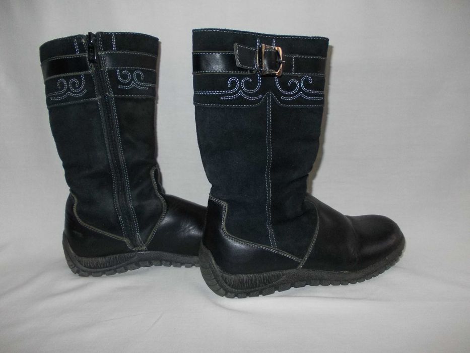 Теплые сапоги, размер 35.