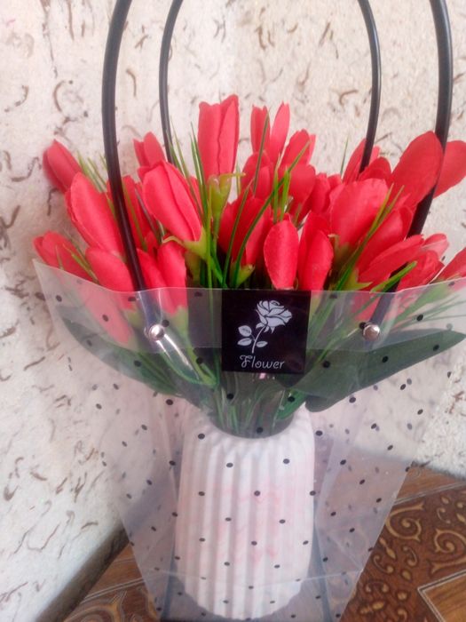 Sovgʻa uchun suniy gullar Optom narxlarda