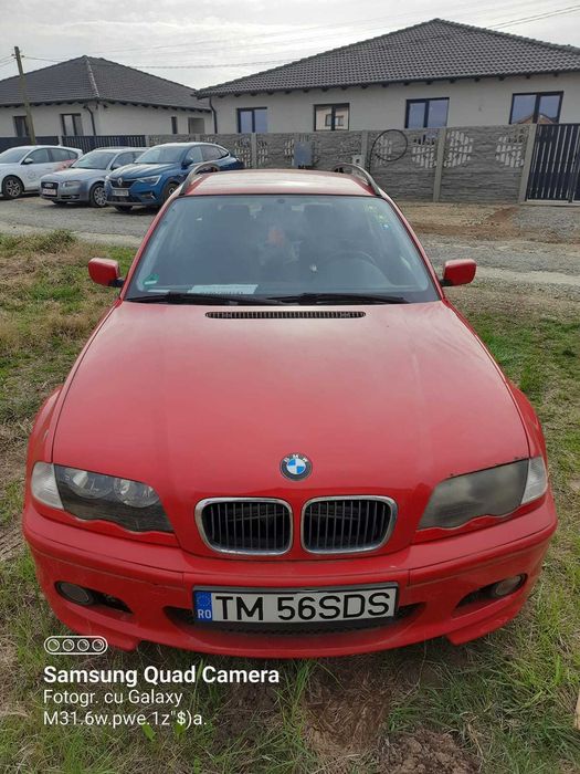 IEFTIN! BMW E46 320D 136CP Touring rosu NFL, an 2001 packet M,fiscal