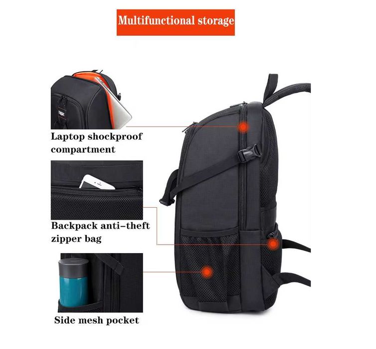 Голяма фотографска раница LightPro 30L за Canon , Sony , Nikon