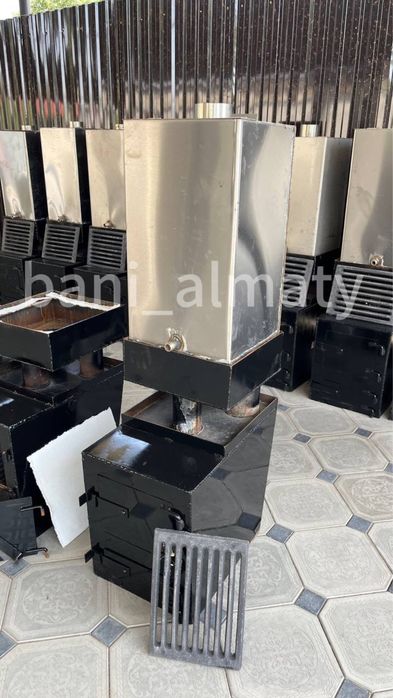 Баня пешь, Баня котел