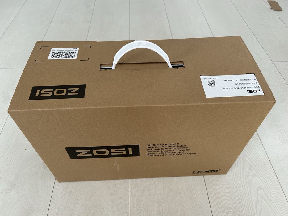 Kit camere Supraveghere, Zosi 8CH DVR cu 4 Camere, 1080P, 1TB