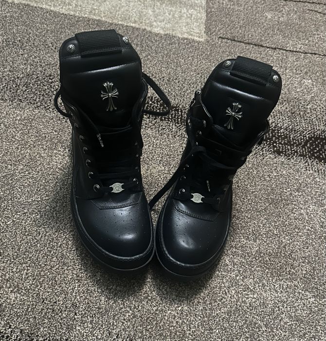 Rick Owens Geobasket x Chrome Hearts