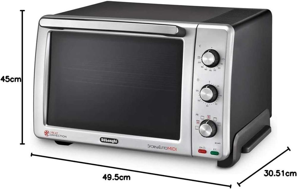 Електрическа фурна Delonghi SfornaTutto Midi (E024752) 24L 2000W