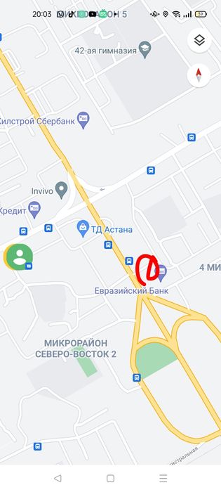 4 мкр рядом с Астаной , возле карсит